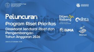 Peluncuran Program Riset Prioritas Direktorat Jenderal Riset dan Pengembangan 2026