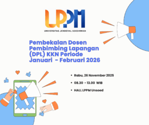 Pembekalan Dosen Pembimbing Lapangan (DPL) KKN Periode  Januari  – Februari 2026