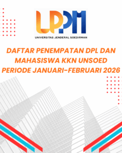 Daftar Penempatan DPL dan Mahasiswa KKN UNSOED Periode Januari-Februari 2026