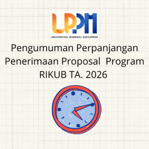 Pengumuman Perpanjangan Penerimaan Proposal  Program RIKUB TA. 2026