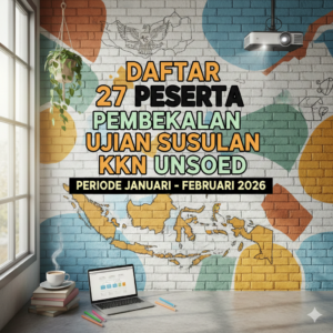 Daftar 27 Peserta Pembekalan Ujian Susulan KKN Unsoed Periode Januari – Februari 2026