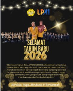 Selamat Tahun Baru 2026 dari LPPM Unsoed