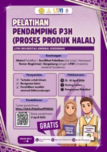 Pelatihan Pendamping Proses Produk Halal (P3H)