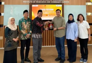 Hieren sebagai Top 3 Pertamuda Jalani Visitasi di LPPM Unsoed