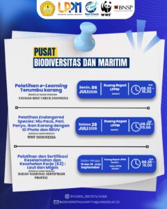 Pelatihan Penguatan Kapasitas di Bidang Konservasi Laut, Identifikasi Spesies Dilindungi, Serta Keselamatan Kerja Di Lingkungan Laut Dan Migas.