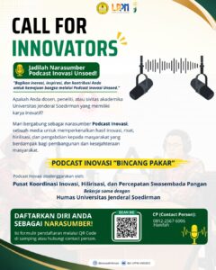 Mari Bergabung sebagai Narasumber Podcast Inovasi “Bincang Pakar”